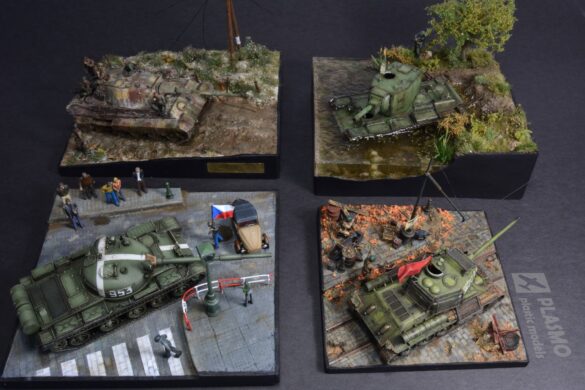 Modeling as Psychotherapy Scale Model Workspace Modeling as Psychotherapy scale model building workspace with tools and aircraft kit