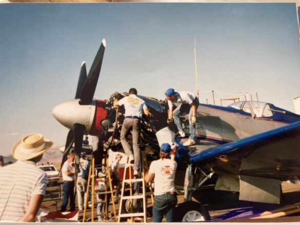 F4U Super Corsair Budweiser Light 1 Reno Air Races N31518 F4U Super Corsair Budweiser Light 1 Reno Air Races