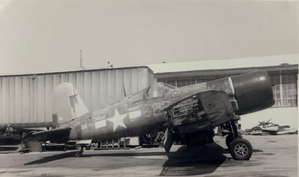 Vought F4U Corsair Original WWII Fighter Aircraft F4U Corsair Restoration and Racing Conversion Process