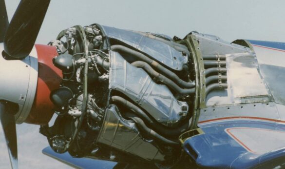 Pratt & Whitney R-4360 Wasp Major Radial Engine Pratt and Whitney R4360 Wasp Major 28 cylinder radial engine used in the Super Corsair