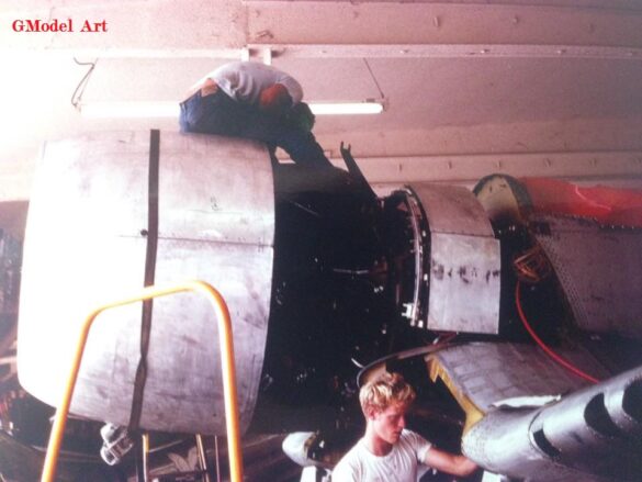 F4U Super Corsair Budweiser Light 1 Reno Air Races F4U Corsair Restoration and Racing Conversion Process