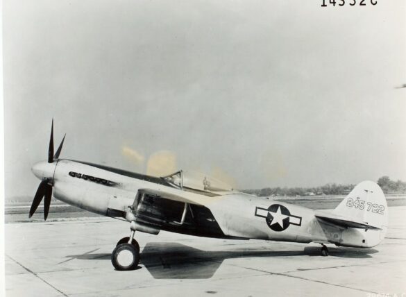 Curtiss XP-40Q-2A Experimental Fighter