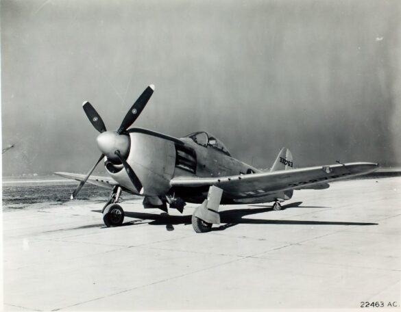 Curtiss XP-60E experimental fighter prototype