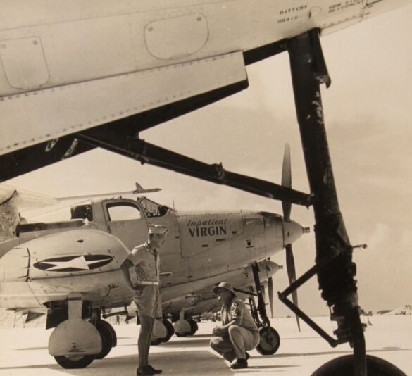 P-39Q-1 Airacobra of the 6th Fighter Squadron operating from Makin Island in 1943
