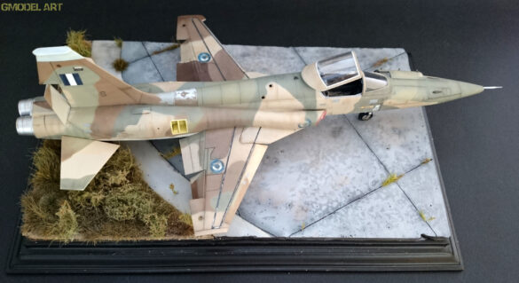 RF-5A abandoned aircraft diorama Hellenic Air Force