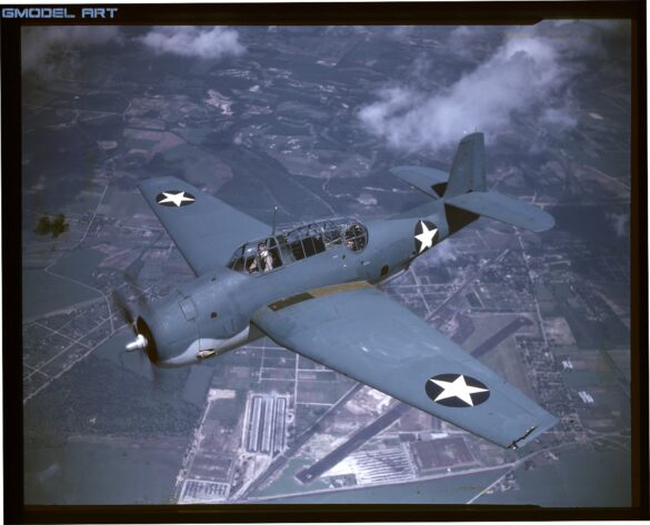 TBF Avenger Torpedo Bomber Blue Gray Light Gray Camouflage Grumman TBF Avenger torpedo bomber Blue Gray Light Gray camouflage Pacific 1942
