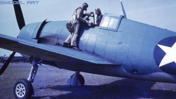 Grumman F6F-3 Hellcat Blue Gray Camouflage Early Scheme Grumman F6F-3 Hellcat early Blue Gray Light Gray camouflage US Navy 1943