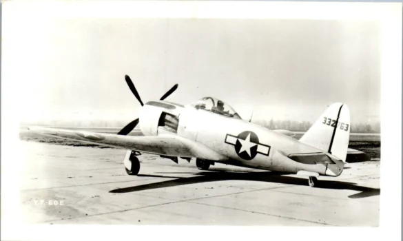 Curtiss XP-60E experimental fighter prototype