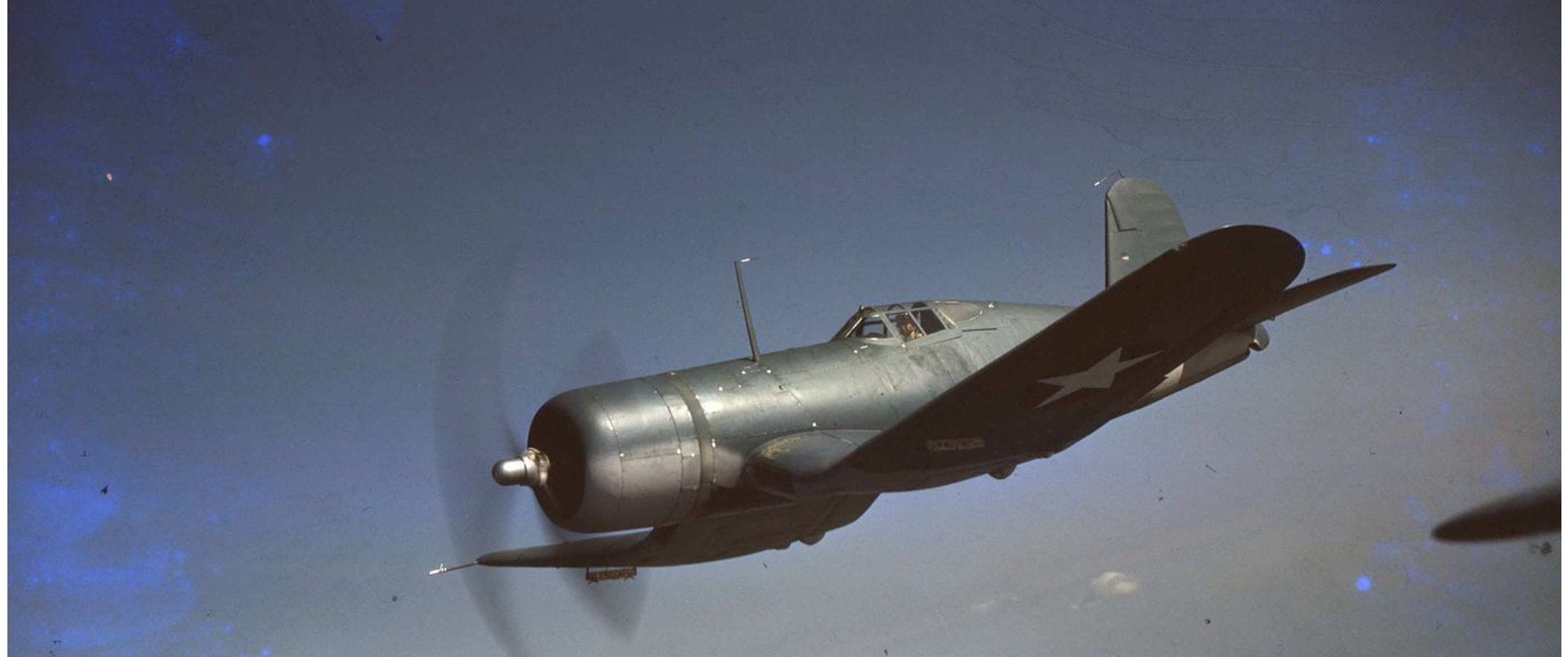 F4U-1 Birdcage Corsair Blue Gray Camouflage