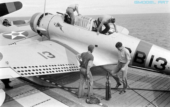 TBD Devastator pre war paint scheme FS colors