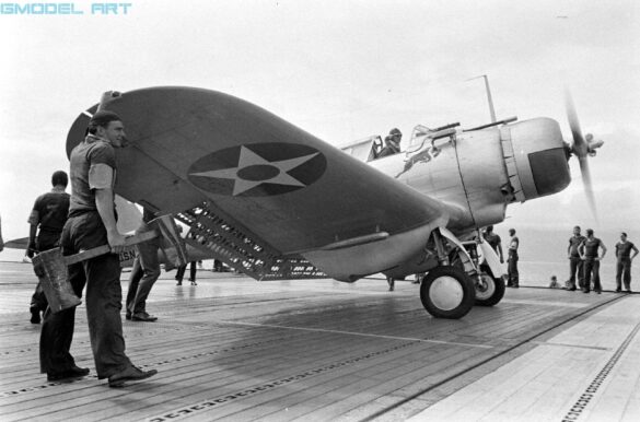 US Navy aircraft yellow wings scheme 1940 FS 13538