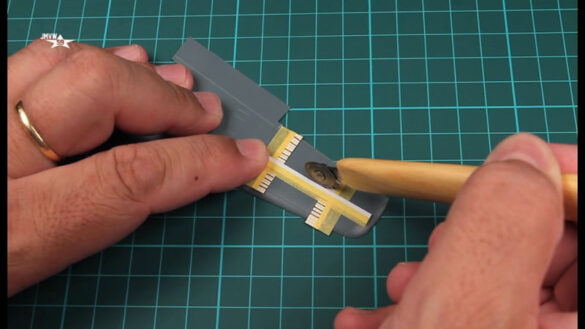 Stressed Skin Technique Aircraft Model