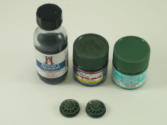 Sukhoi Su-33 scale model three tone blue camouflage painting