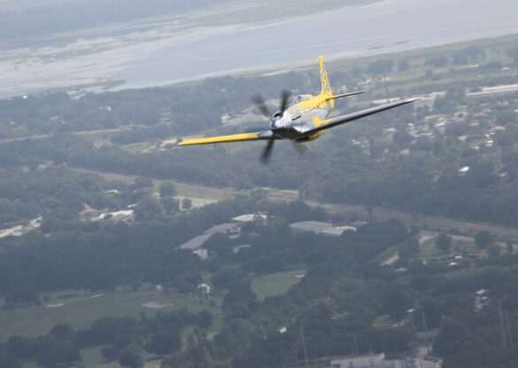 P-51XR Precious Metal Griffon Powered Mustang Reno Racer P-51XR Precious Metal racing Mustang with Rolls-Royce Griffon engine and contra-rotating propellers at Reno Air Races