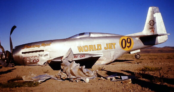 P-51XR Precious Metal Griffon Powered Mustang Reno Racer P-51XR Precious Metal racing Mustang with Rolls-Royce Griffon engine and contra-rotating propellers at Reno Air Races