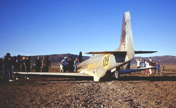 P-51XR Precious Metal Griffon Powered Mustang Reno Racer P-51XR Precious Metal racing Mustang with Rolls-Royce Griffon engine and contra-rotating propellers at Reno Air Races