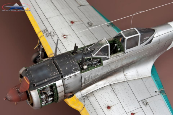 Stressed Skin Technique Aircraft Model