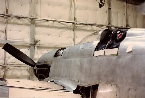 P-51XR Precious Metal Griffon Powered Mustang Reno Racer P-51XR Precious Metal racing Mustang with Rolls-Royce Griffon engine and contra-rotating propellers at Reno Air Races