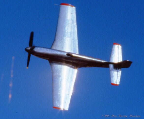 P-51XR Precious Metal Griffon Powered Mustang Reno Racer P-51XR Precious Metal racing Mustang with Rolls-Royce Griffon engine and contra-rotating propellers at Reno Air Races