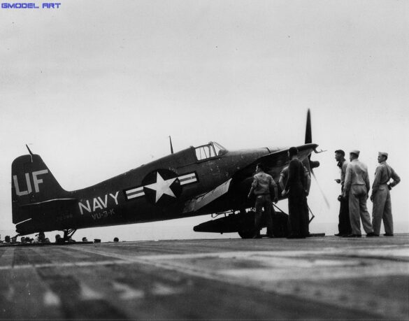 F6F-5K Hellcat Drone Intercepted by Early Guided Missiles