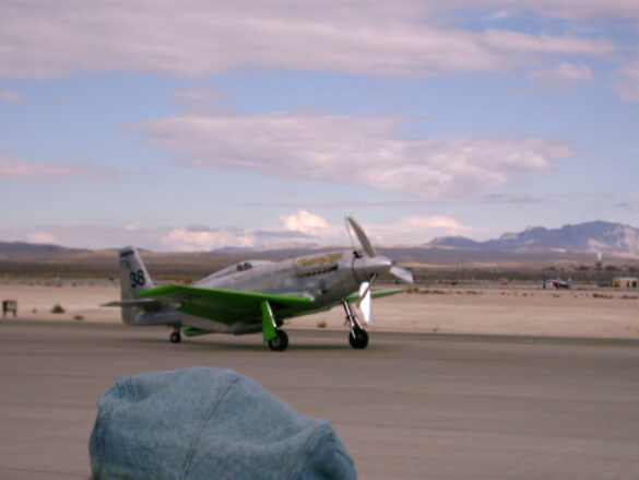 P-51XR Precious Metal Griffon Powered Mustang Reno Racer P-51XR Precious Metal racing Mustang with Rolls-Royce Griffon engine and contra-rotating propellers at Reno Air Races