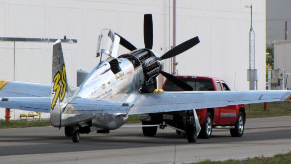 P-51XR Precious Metal Griffon Powered Mustang Reno Racer P-51XR Precious Metal racing Mustang with Rolls-Royce Griffon engine and contra-rotating propellers at Reno Air Races