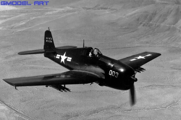 F6F-5K Hellcat drone destroyed during AIM-9 Sidewinder or AIM-7 Sparrow missile testing
