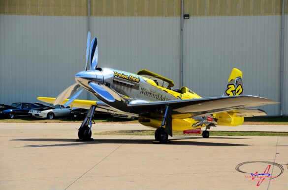 P-51XR Precious Metal Griffon Powered Mustang Reno Racer P-51XR Precious Metal racing Mustang with Rolls-Royce Griffon engine and contra-rotating propellers at Reno Air Races