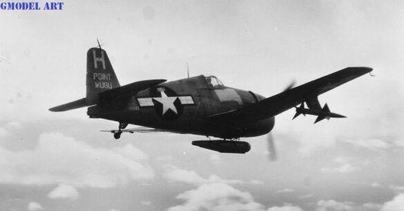 F6F-5K Hellcat drone destroyed during AIM-9 Sidewinder or AIM-7 Sparrow missile testing