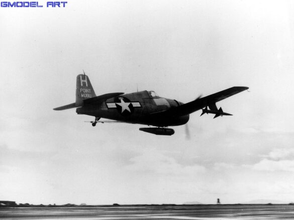 F6F-5K Hellcat drone destroyed during AIM-9 Sidewinder or AIM-7 Sparrow missile testing