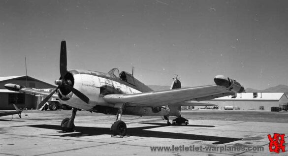 F6F-5K Hellcat drone US Navy post war unmanned aircraft target drone high visibility paint scheme