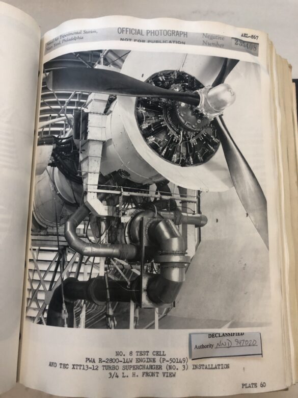 XF4U-3B Corsair prototype BuNo 49664 high altitude turbocharged fighter 1/48 scale model