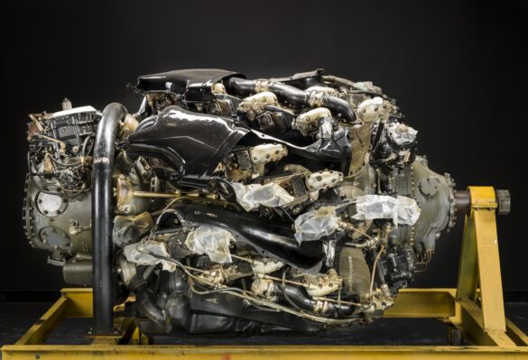 Pratt & Whitney R-4360-35 Wasp Major, 4-Row, Radial 28 Engine NASM A19530050000 NASM2015 00852