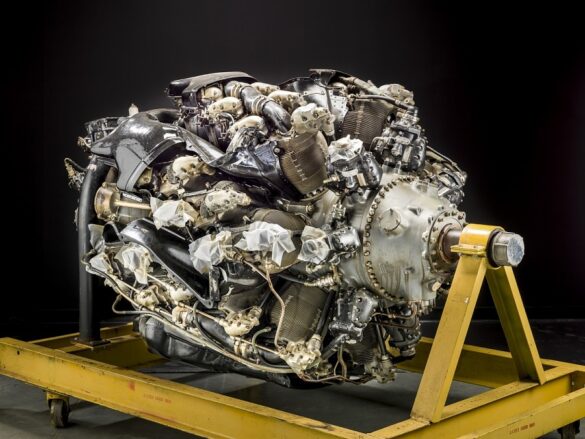 Pratt & Whitney R-4360-35 Wasp Major, 4-Row, Radial 28 Engine NASM A19530050000 NASM2015 00853 000001