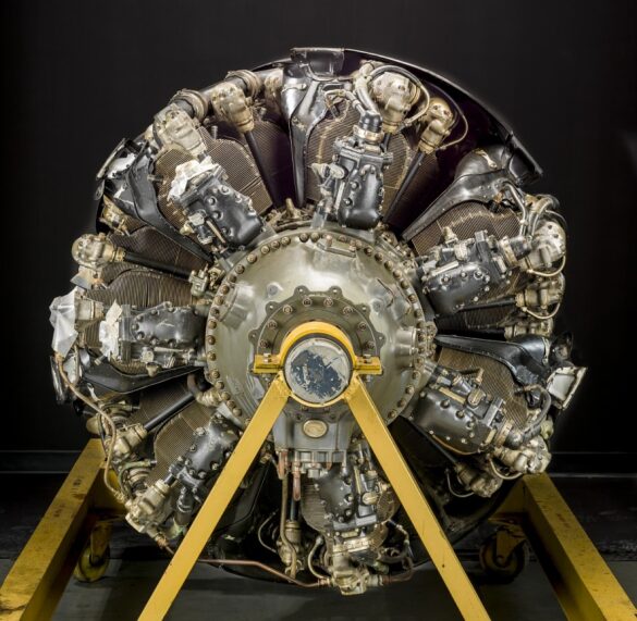 Pratt & Whitney R-4360-35 Wasp Major, 4-Row, Radial 28 Engine NASM A19530050000 NASM2015 00854 000001