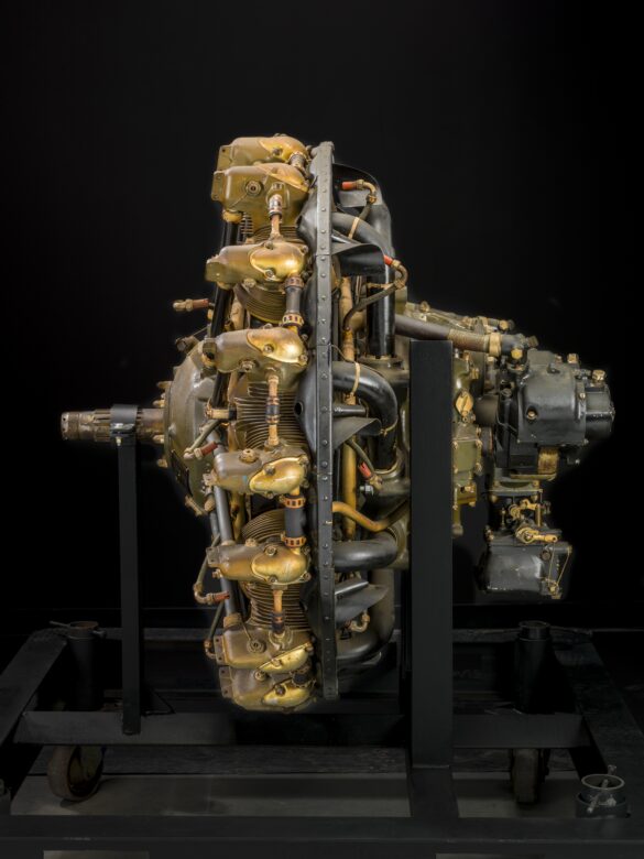 Jacobs (Pratt & Whitney Wasp Jr.) R-985-AN5, Radial 9 Engine (A19600112000) NASM A19600112000 NASM2015 01912 000001