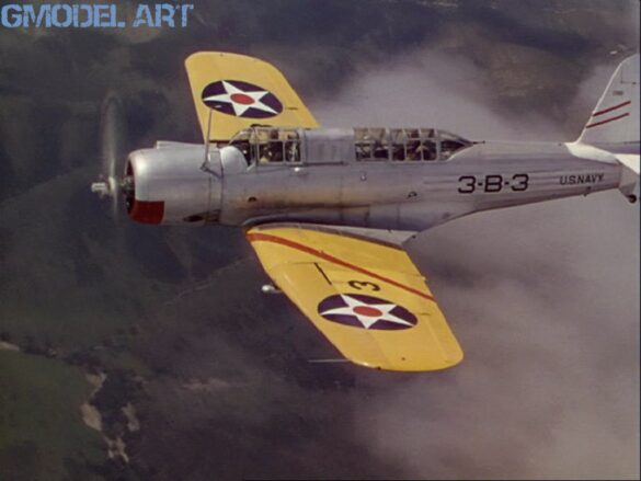 US Navy aircraft yellow wings scheme 1940 FS 13538