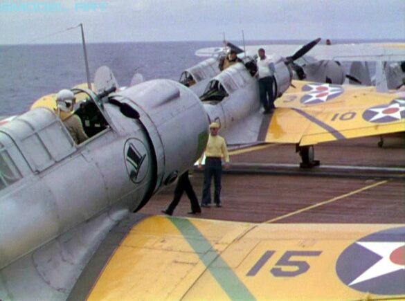 US Navy aircraft yellow wings scheme 1940 FS 13538
