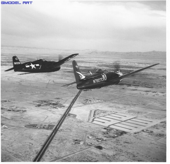 F6F-5K Hellcat drone used to collect radioactive samples during Operation Crossroads 1946