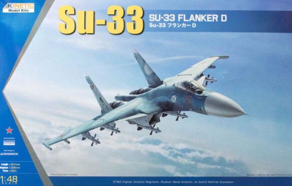 Sukhoi Su-33 scale model three tone blue camouflage painting