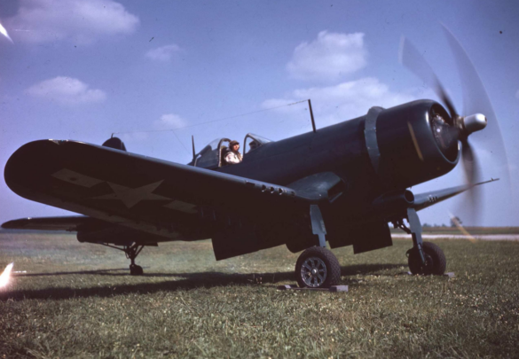 XF4U-3B Corsair prototype BuNo 49664 high altitude turbocharged fighter 1/48 scale model