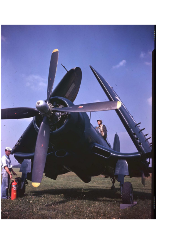 XF4U-3B Corsair prototype BuNo 49664 high altitude turbocharged fighter 1/48 scale model