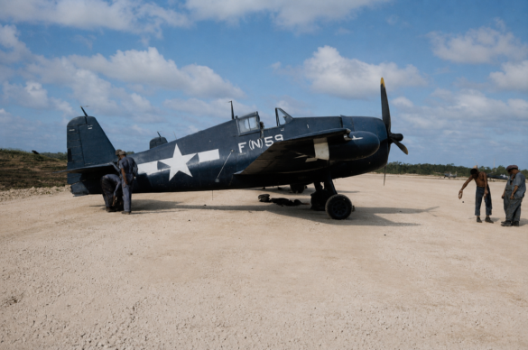 VMFN-533 F6F-5N Hellcat Okinawa 1945