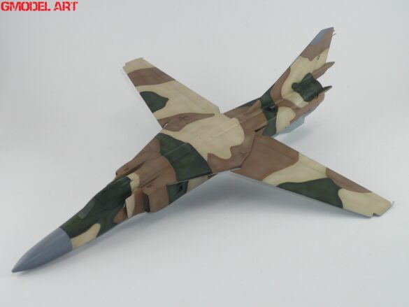 MiG-23ML Red 26 Scale Model Build Guide – Painting, Weathering and Camouflage Techniques Completed MiG-23ML Red 26 scale aircraft model display