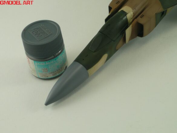 MiG-23ML Red 26 Scale Model Build Guide – Painting, Weathering and Camouflage Techniques Completed MiG-23ML Red 26 scale aircraft model display