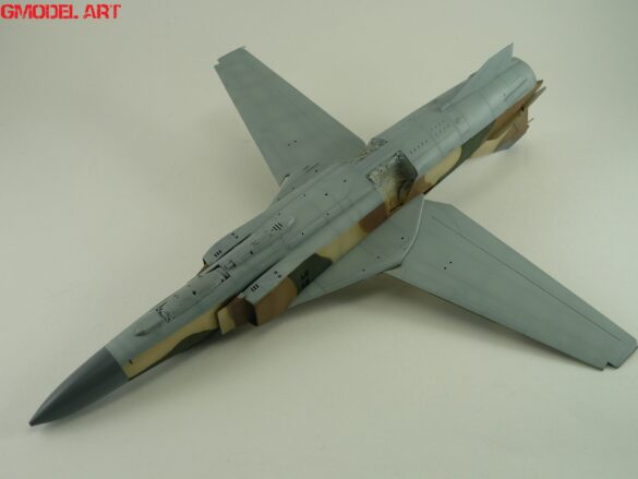 MiG-23ML Red 26 Scale Model Build Guide – Painting, Weathering and Camouflage Techniques Completed MiG-23ML Red 26 scale aircraft model display