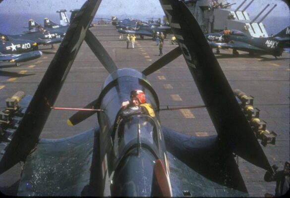 F4U-4-Corsair-Korean War Glossy Sea Blue ANA 623