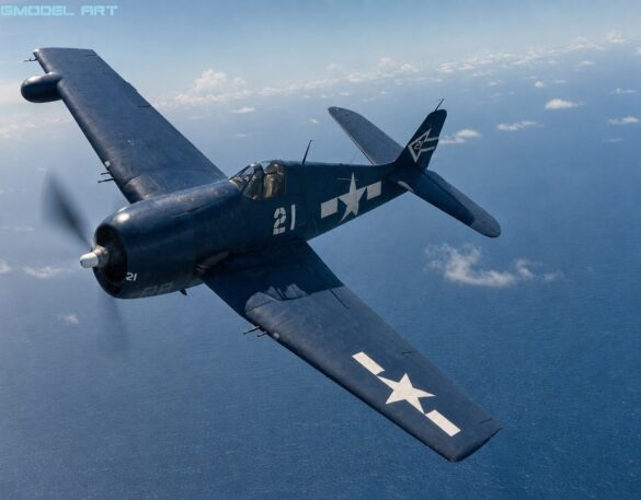 F6F-3N Hellcat tri-color camouflage Pacific theater