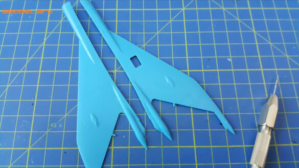 MiG-21MF Bunny Fighter abandoned aircraft model in Eduard 1/48 scale with realistic rust and