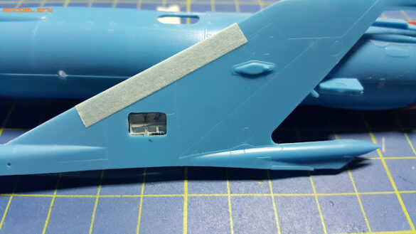 MiG-21MF Bunny Fighter abandoned aircraft model in Eduard 1/48 scale with realistic rust and